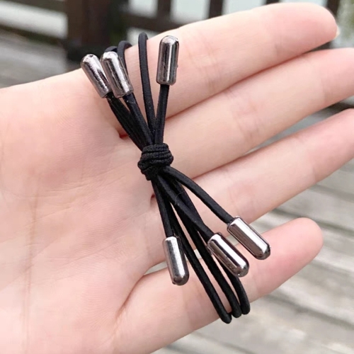 headband female summer ponytail 2023 new high-end cold wind ponytail rubber band female hair tie rope hair ring