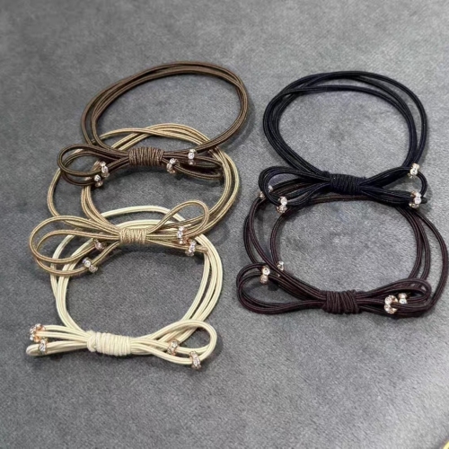 korean internet celebrity ins head rope female tie head high elastic rubber band simple girl leather cover hair rope