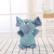 Factory in Stock New Pet Plush Toy Dog Sound Training Molar Teeth Cleaning Rhinoceros Bite-Resistant Toys