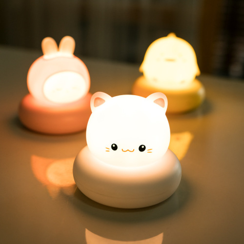 cute pet small night lamp bedroom sleep light baby nursing eye protection children small night lamp moon sleeping light bedside lamp
