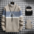 Trendy New Fashion Men's Warm Autumn and Winter Sweater Trendy Factory Direct Sales round Neck Chenille Foreign Trade Top