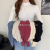 2023 Women's Autumn and Winter Clothing Popular Western Style Inner Wear Fleece-lined Thickened Bottoming Shirt Long Sleeve Single-Layer Fleece-Lined Warm Top