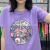 New Women's Clothing Chinese Embroidery Summer National Trendy Style Short-Sleeved T-shirt Casual Cotton Fashionable Stylish All-Match National Style Top
