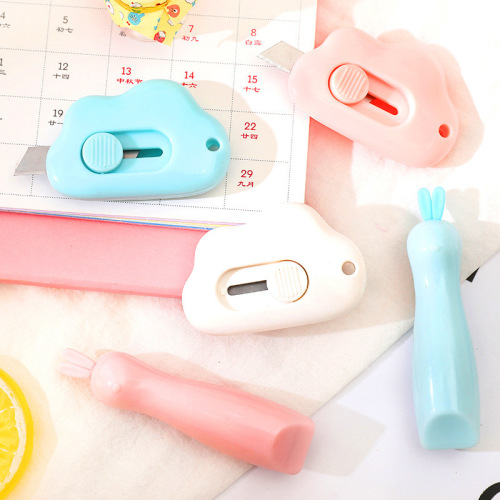 mini-portable small size cloud art knife express box opener letter opener office paper cutter