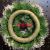Factory Direct sales Christmas Garland Festival rattan field props garland decorations door hanging customization