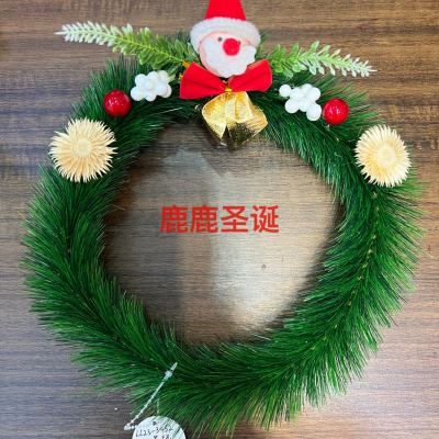 Factory Direct Sales New Christmas Show Window Decorations Christmas Wreath
