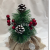 Christmas Decoration Desktop Decoration Mini Chinese Hawthorn Pine Cone Christmas Tree Ornaments Scene Layout 