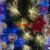 Christmas Decorations LED Christmas Flower + Christmas Ball Light Drill Christmas Tree