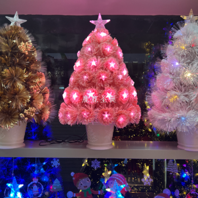Factory Direct Sales Christmas Decorations Pink Led Christmas Tree