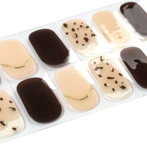 uv指甲贴纸 二代防水无味无毒照灯光疗 甲油凝胶美甲贴膜