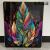 PVC Edging Crystal Porcelain Painting Diamond Line Decorative Painting Abstract Landscape Flower Living Room Dining Room Photo Frame Crafts Ornaments