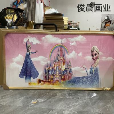 Entrance Painting Bedside Painting Animal Character Barber Abstract Concept Decorative Painting Photo Frame Crafts Hanging Painting Crystal Porcelain Painting