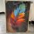 Hand-Added Oil Painting Nordic Style Abstract Animal Light Luxury Flower Living Room Decorative Painting Handmade Craft Frame