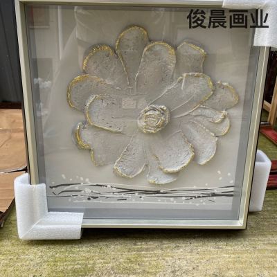 Physical Picture High-End Villa Residential Bedroom Decorative Painting Mural Exquisite Physical Photo Frame Crafts Decoration Hanging Painting