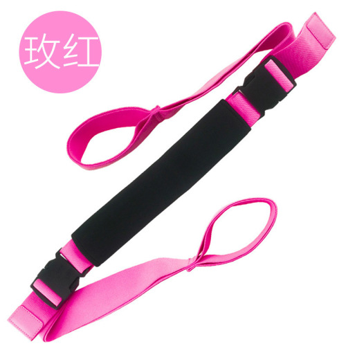 瑜伽拉力带一字马训练劈叉拉伸带横叉舞蹈练功弹力带软开度拉筋带