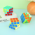 Super Third-Order Luminous Transparent Cool Sticker 5. 7cm Cube Candy Color Cube Intellective Toys