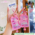 Lovely Soft Cute Pink Rabbit Marbles Game Machine Keychain Children's Educational Decompression Toy Students' School Bag Pendant