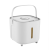 Sealed Moisture-Proof Rice Bucket with Handle Cereals Storage Box Large Capacity Rice Pot