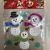 TPR Christmas Jelly Paste Glass Paster Window Stickers Refridgerator Magnets