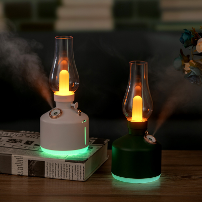 Desktop Aromatherapy USB Wireless Small Humidifier Home Creative Gift with Logo Time Lamp Humidifier