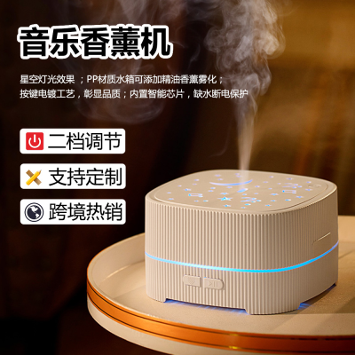 Creative Small Household Large Capacity Desktop Essential Oil Fragrance Machine Factory New Products in Stock Bluetooth Music Aroma Diffuser