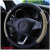 Universal Foam Metal Strip Car Steering Wheel Cover without Inner Ring Elastic Band Handle Cover