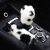 Cows Pattern Plush Elastic Steering Wheel Cover Handbrake Gear Cover