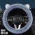 Winter Car Steering Wheel Cover Cute Cat Ears Plush Warm Comfortable Breathable Not Easy to Lint