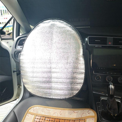 Summer Hanging Pearl Cotton Sunshade Car Steering Wheel Visor Bubble Sun Shade Car Supplies