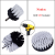 Electric Drill Bruch Head Three-Piece Electric Drill Cleaning Brush Floor Wall Wheel Hub Cleaning Descaling Bruch Head