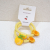 2-Piece Set New Japan and South Korea Cute Fruit Children's Hair String Suit Smiley Hair Ring Little Girl Hair Elastic Band