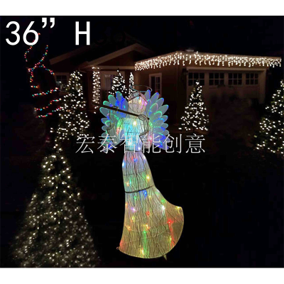 Angel Wings Christmas Ornament Christmas Gifts Christmas Decoration Christmas Toys Christmas Crafts Angel Moving Wings