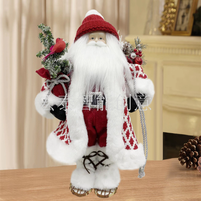 Santa Claus Old Mother-in-Law Christmas Deer Ornaments Christmas Gifts Christmas Decoration Santa Claus Christmas Pendant