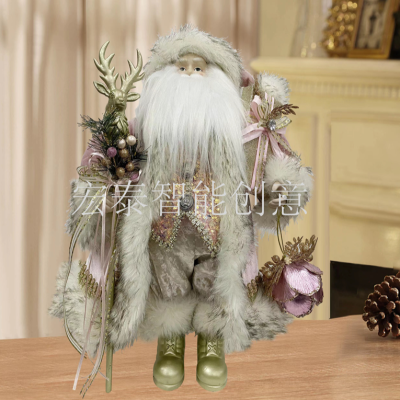 Santa Claus Old Mother-in-Law Christmas Deer Ornaments Christmas Gifts Christmas Decoration Santa Claus Christmas Pendant