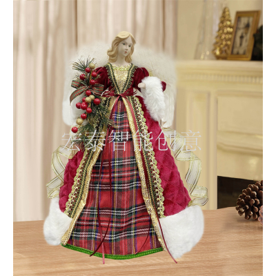 Christmas Angel Tree-Top Star Christmas Deer Ornaments Christmas Gifts Christmas Decoration Santa Claus Christmas Pendant