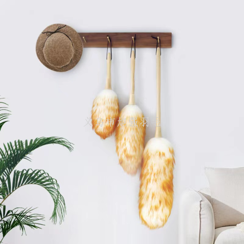 源头工厂羊毛掸掸头 鸡毛掸子配件 家用车用清洁扫灰尘羊毛掸子