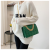 2024New Women's Bag Fashion Cross-Border Woven Chain Shoulder Messenger Bag Handbag