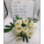 [New in 23] Factory Direct Sales 18 Heads Holding Chrysanthemum Big Leaf Chrysanthemum Emulational Flower and Silk Flower Fake Flower Foreign Trade Flower