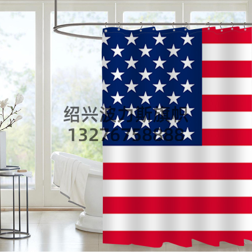 july 4 shower room independence day national day products waterproof curtain american flag bathroom decoration shower curtain