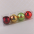 Christmas Decorations 6cm8cm Customized Colored Drawing Ball Red Green Gold Series Christmas Ball Set