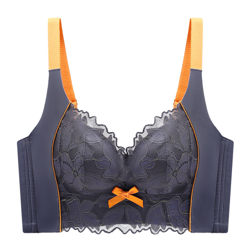 tiktok live streaming popular lace adjustable bra small chest big push up upper support anti-sagging breast collection underwear summer