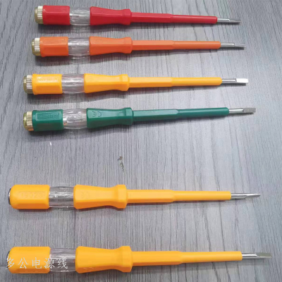 Best Selling Transparent Electric Screwdriver Test Pen Multifunctional induction Electric Test pen