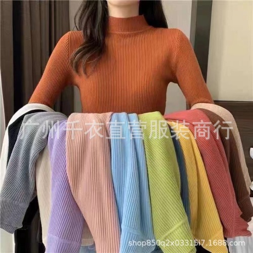yijia social brand sweater women‘s base cardigan spring and autumn korean style casual slim top live stall wholesale