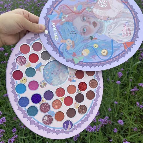 exclusive for export new spot oneyioo eyeshadow plate beauty pattern