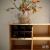 Yuqi Tea Cabinet Locker Duobaoge Antique Shelf Display Cabinet Black Walnut Wooden Side Cabinet Creative Home Customer-Made