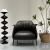 Archibald Large Leisure Chair Single Sofa High-End Living Room Furniture Minimalist Upholstered Sofa