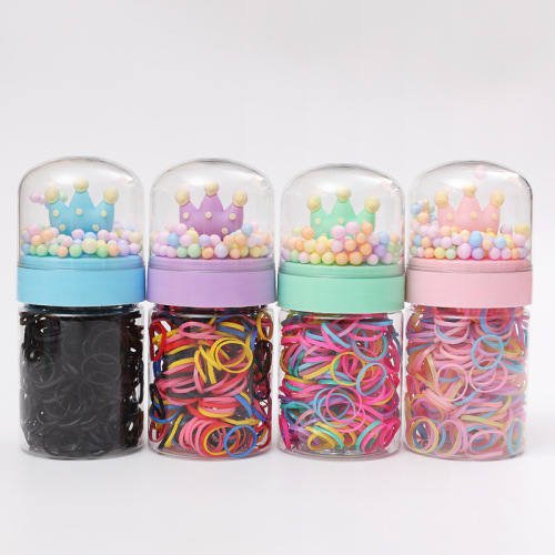 儿童高弹力彩色一次性皮筋小女孩发绳宝宝头绳橡皮筋女扎头发圈