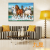 Jiusheng Horse Galloping Living Room Decorative Painting Modern Minimalist Win Instant Success Oil Painting Corridor Office Hanging Picture Wall Painting