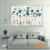 Jiusheng Flower Living Room Decorative Painting Modern Minimalist Still Life Blue Flower Oil Painting Corridor Office Hanging Picture Wall Painting