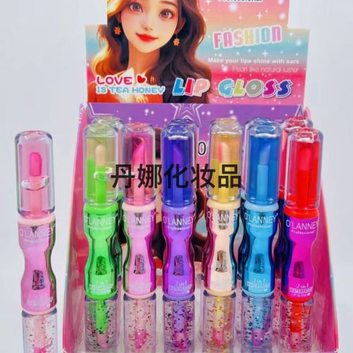 double-headed color changing lip gloss